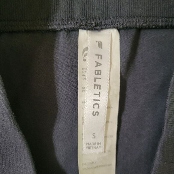 Fabletics Gray Sleek Knit Wide Leg Pant - Picture 6 of 15